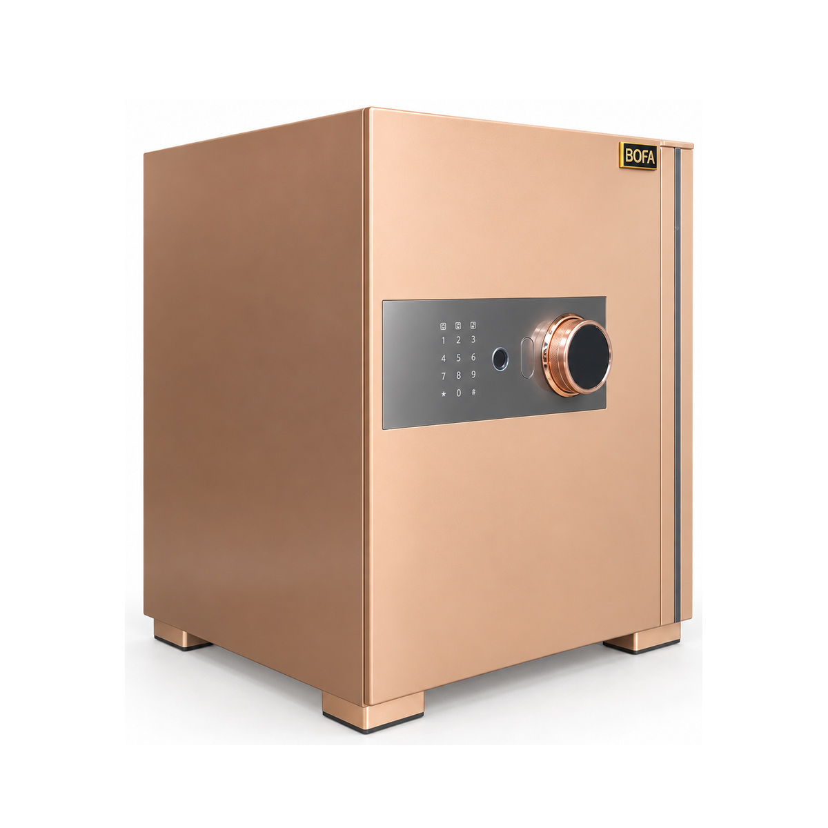 Két sắt BOFA BS-45LY màu Vàng Gold, đóng cửa